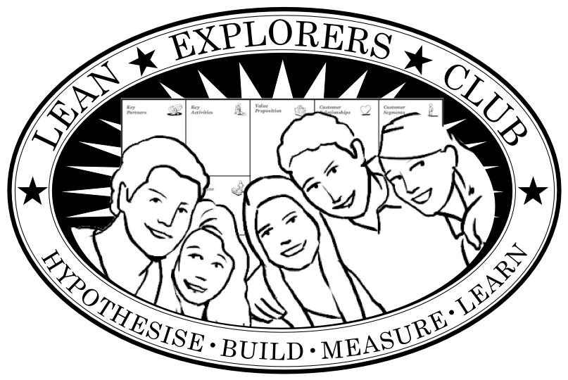 The Lean Explorers Club Logo